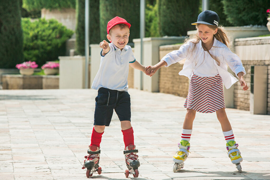 Skate enthusiasts united: inline skates define who we are.
